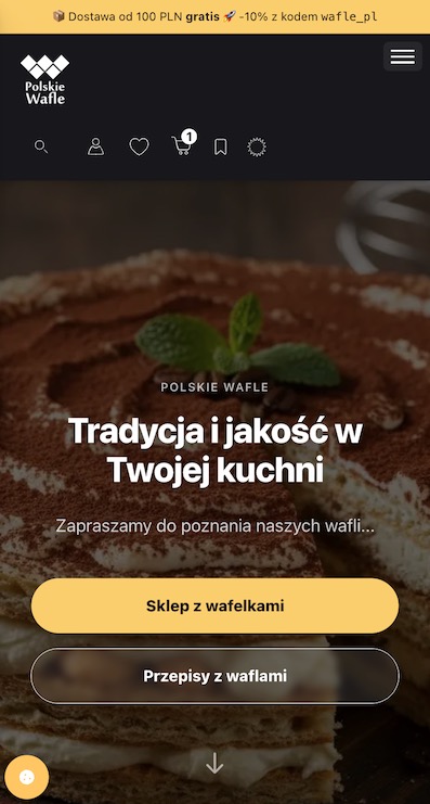 Polskie Wafle mobile