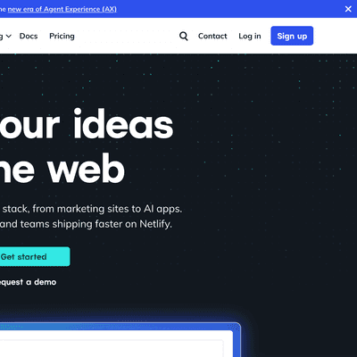 Netlify settings